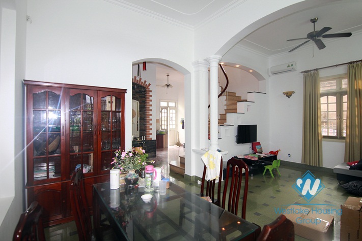 A 4 bedroom house for rent in Au Co, Tay Ho, Ha Noi